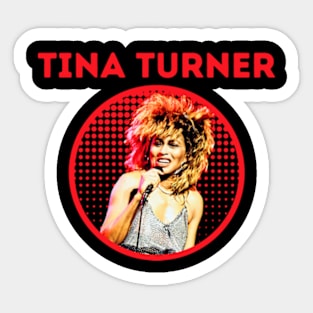 tina turner || red Sticker